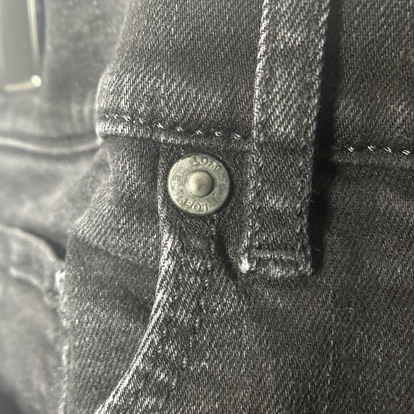 EUC LOFT Slim Pockets Black Jean size 31/12 - Picture 5 of 16